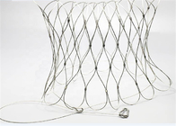 Ss 316 50mm Stainless Steel Wire Rope Mesh Net Ασφάλεια υπολογιστή Προστασία