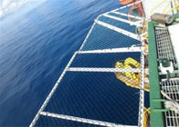 Αρίστης ποιότητας αλιεία με δίχτυα περιμέτρου διχτυού ασφαλείας ελικοδρομίων ασφάλειας με την αντιοξειδωτική επιφάνεια