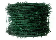 Το πράσινο PVC έντυσε το χάλυβα οδοντωτό - καλώδιο, διπλό στριμμένο σκέλος χαλύβδινο σύρμα για την αγροτική χρήση