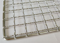 Πλέγμα 1.7mm σχαρών ανοξείδωτου ορθογωνίων καλώδιο πυκνά