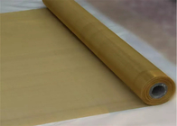 πλέγμα καλωδίων χαλκού 0.050.6mm το κίτρινο για το φίλτρο κοσκινίζει τη σκόνη αποβλήτων πετρελαίου ταινιών