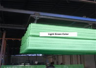 Πράσινο χρώμα Αντι- UV Ζυγισμένα Πίνακες Φράχτη Αντί ανέμου Αδιάβροχα Για Άνθρακα