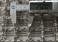 βαθμός τροφίμων ΣΧΑΡΩΝ 1.5mm υφαμένο πλέγμα καλωδίων SS304 ανοξείδωτο