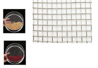 τετραγωνικό τρυπών ανοιγμάτων 15mm εδαφολογικών τροφίμων πλέγμα καλωδίων κόσκινων υφαμένο ανοξείδωτο