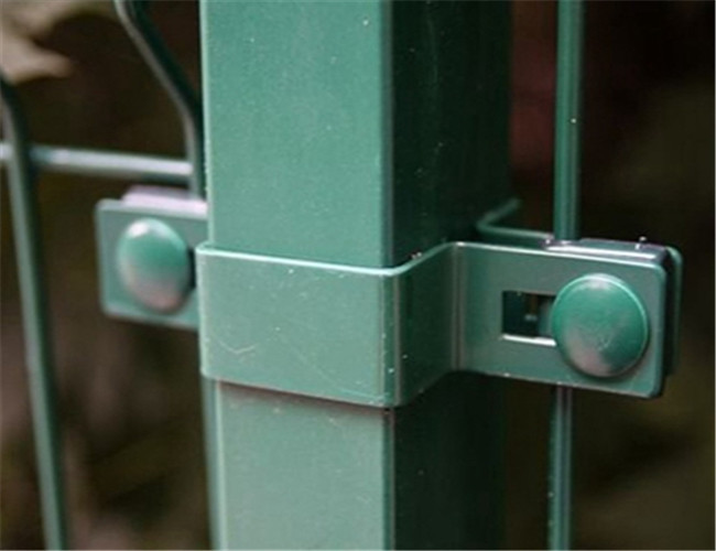 το πράσινο PVC χρώματος τρυπών 50mm έντυσε το πιάσιμο λαβής φρακτών πλέγματος καλωδίων απλό