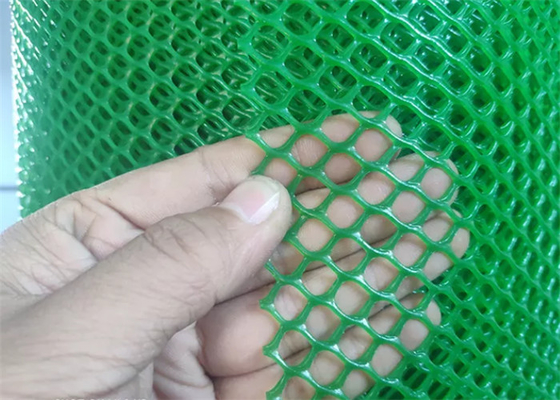 πράσινο Hdpe τρυπών διαμαντιών πλέγματος κοτόπουλου 15mm πλαστικό